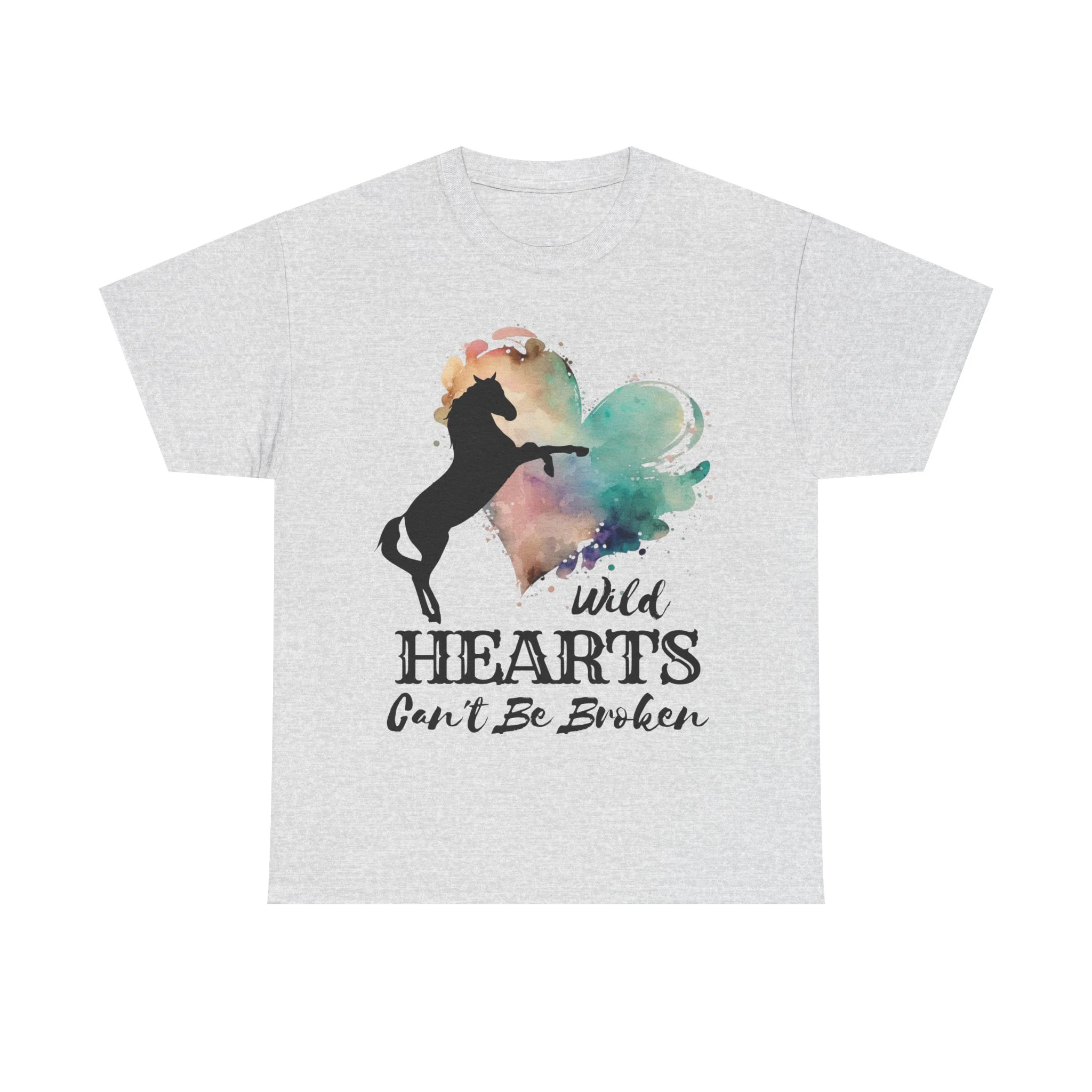 Wild Hearts Can't Be Broken Cotton Horse T-shirt - Image 5