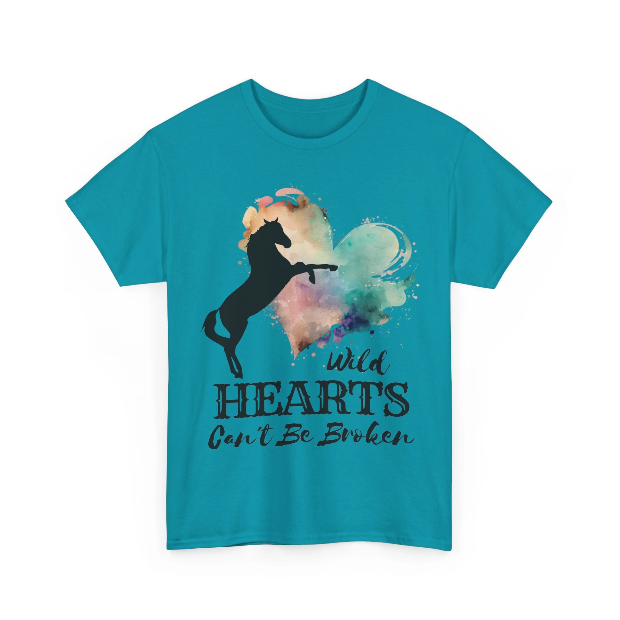 Wild Hearts Can't Be Broken Cotton Horse T-shirt - Image 27
