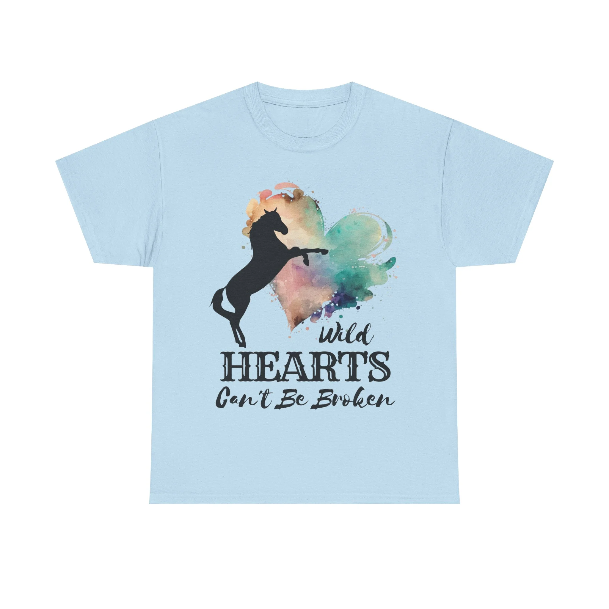 Wild Hearts Can't Be Broken Cotton Horse T-shirt - Image 29