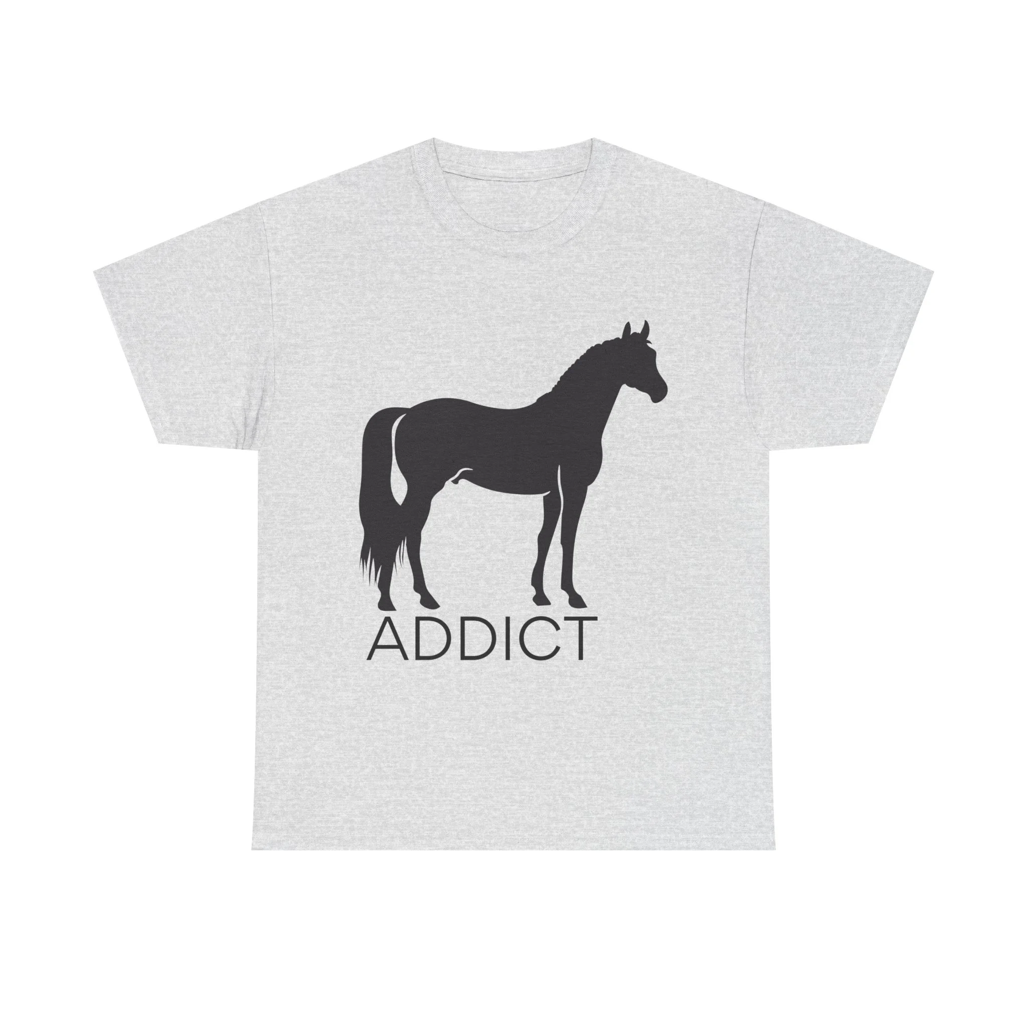 Horse Lover Cotton Tee, Equestrian Gift, Horse Riding Shirt, Animal Enthusiast Top, Equine Apparel, Horseback Riding Tee - Image 5