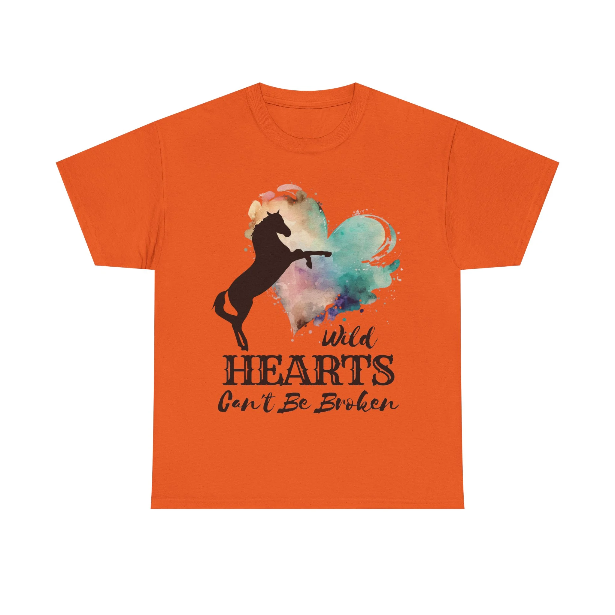 Wild Hearts Can't Be Broken Cotton Horse T-shirt - Image 17