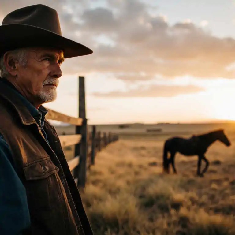 cowboy longing square