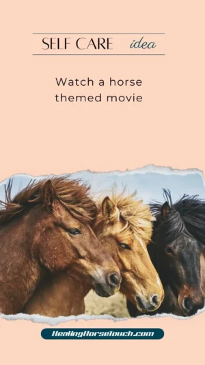 self care with horses
