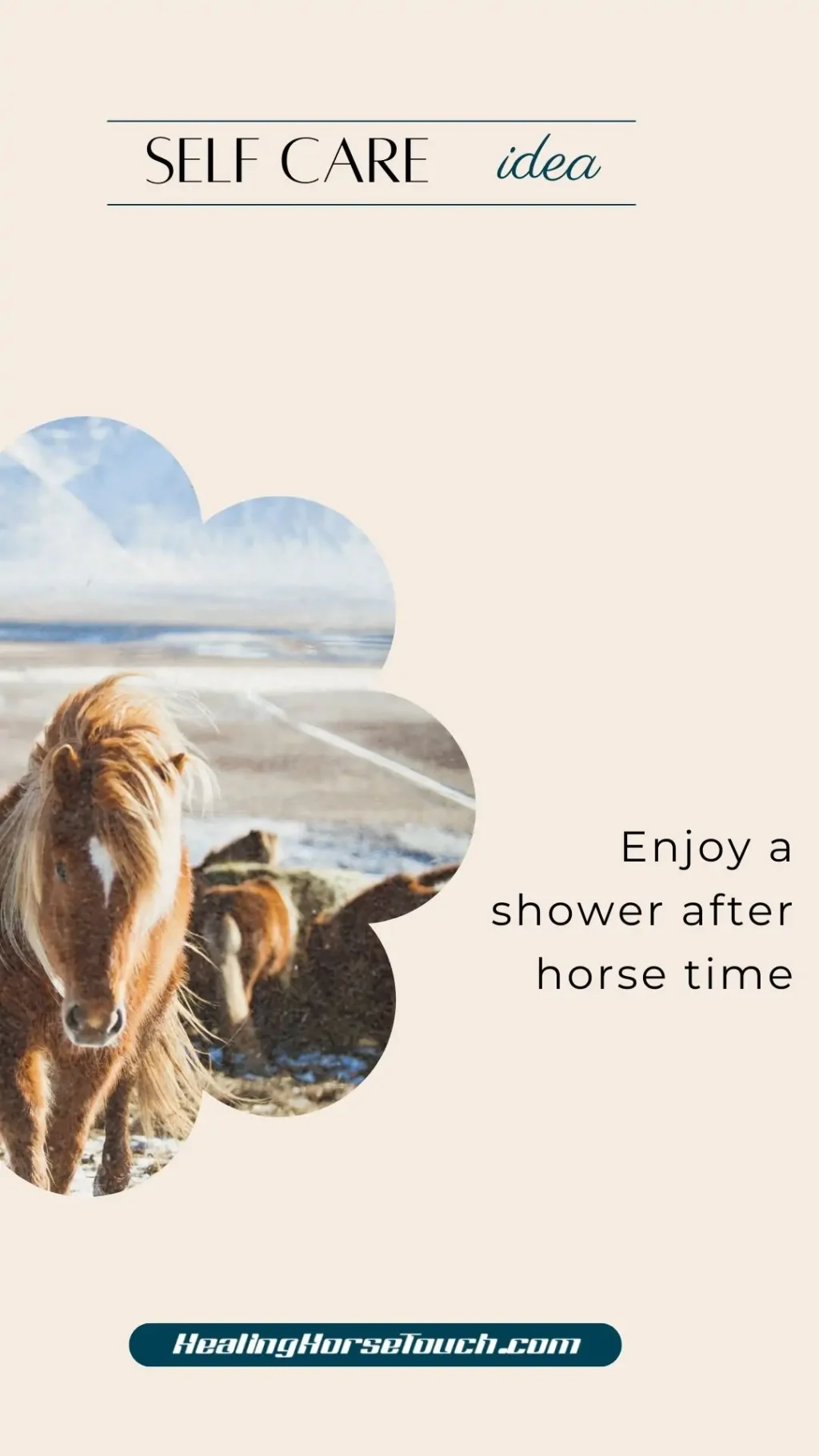 self care with horses